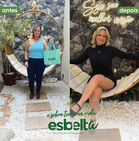 Registro do programa Esbelt fornecido pela clínica